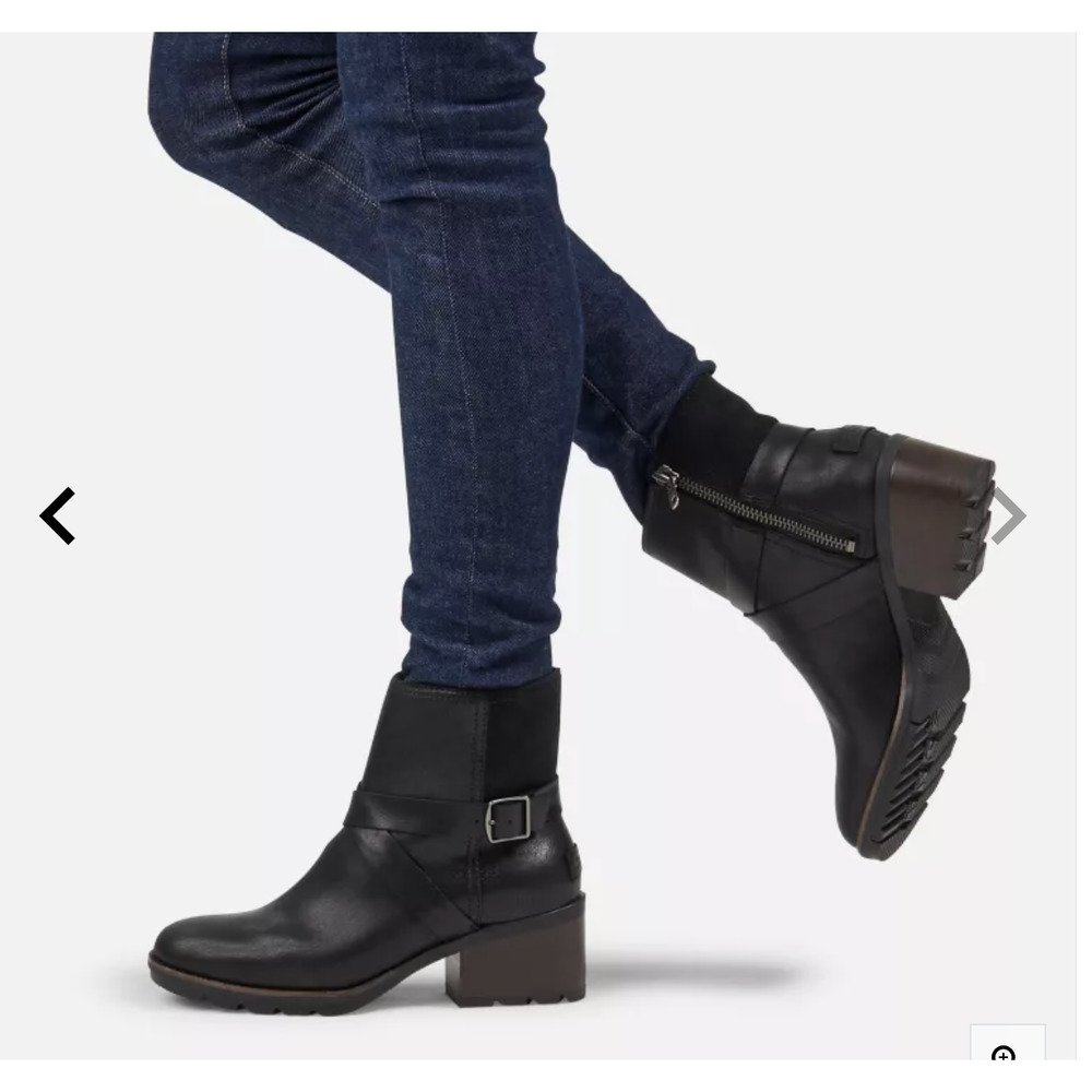 Sorel Womens Ankle Boots CATE BUCKLE BOOTIE Size 9